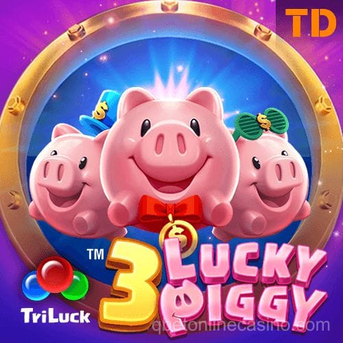 Imagen del juego 3 LUCKY PIGGY en qbet casino